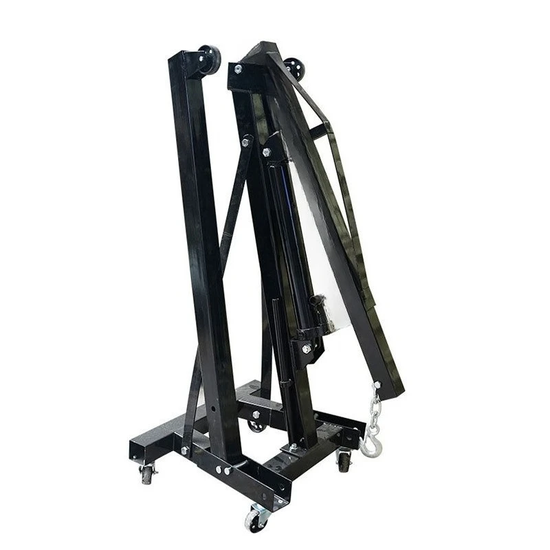 Engine Hoist Crane - Garage Portable Hoist Foldable Engine Removal
