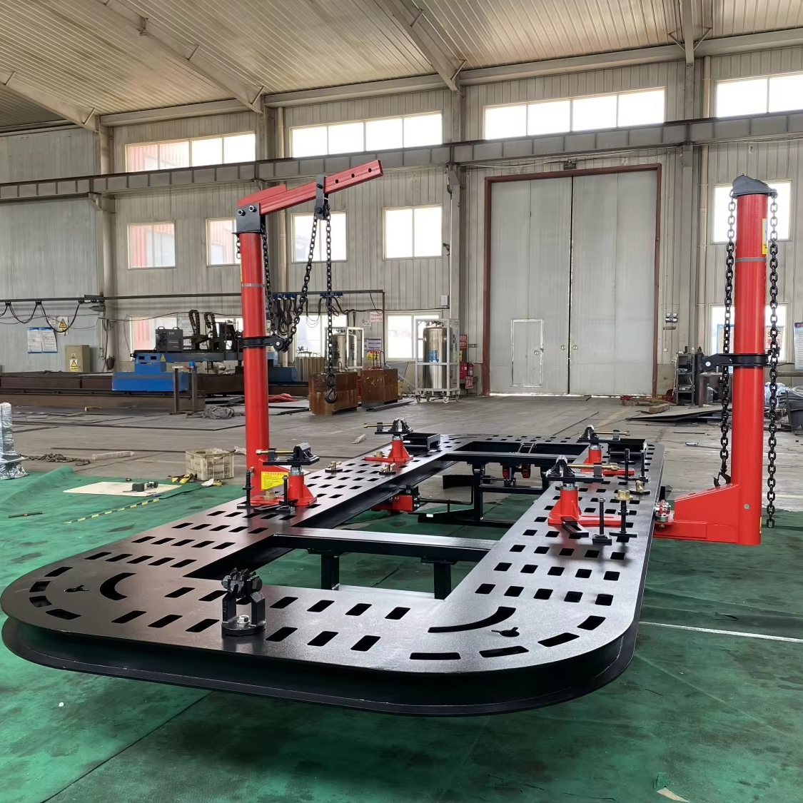 Car Frame Straightening - Customizable Feet Car Frame Machine/ Auto