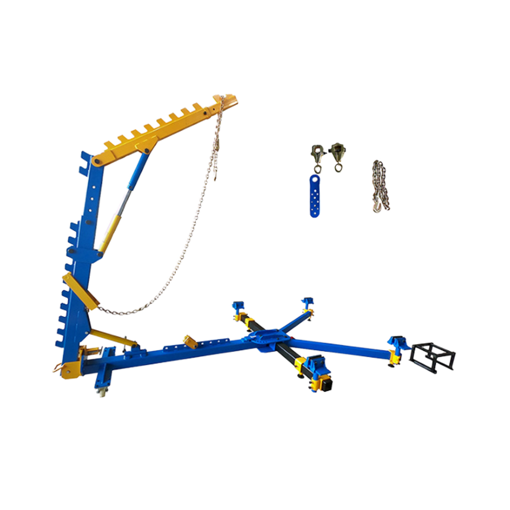 Car Frame Straightening - Iron Mobile Car Body Frame Bench