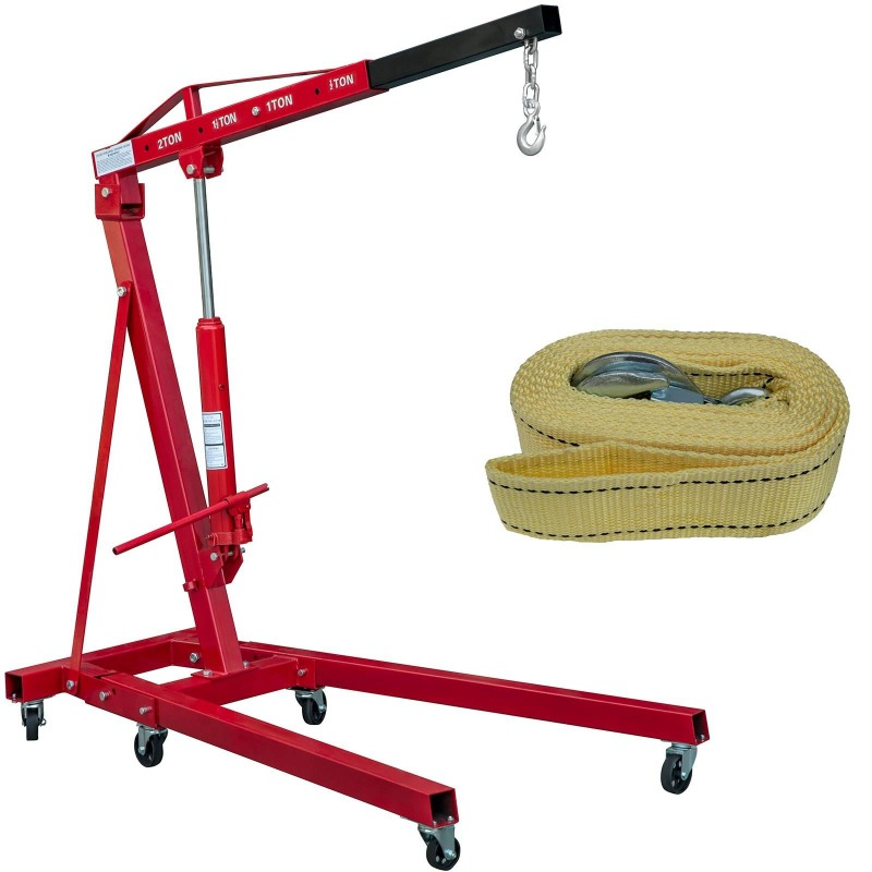 Engine Hoist Crane - 2 Ton Heavy Duty Engine Hoist