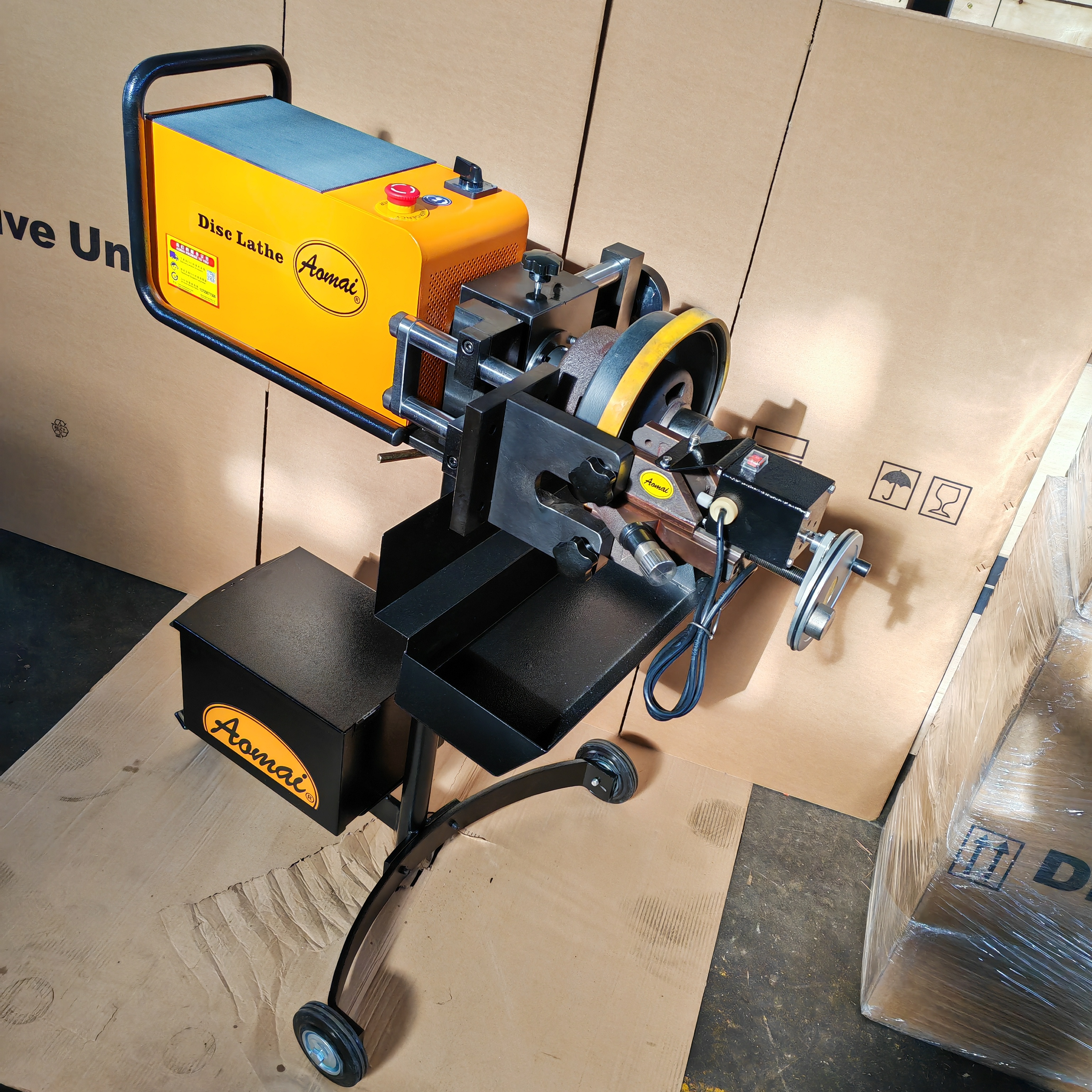 Brake Drum Lathe - On/Off Brake Disc Rectifier Brake Drum