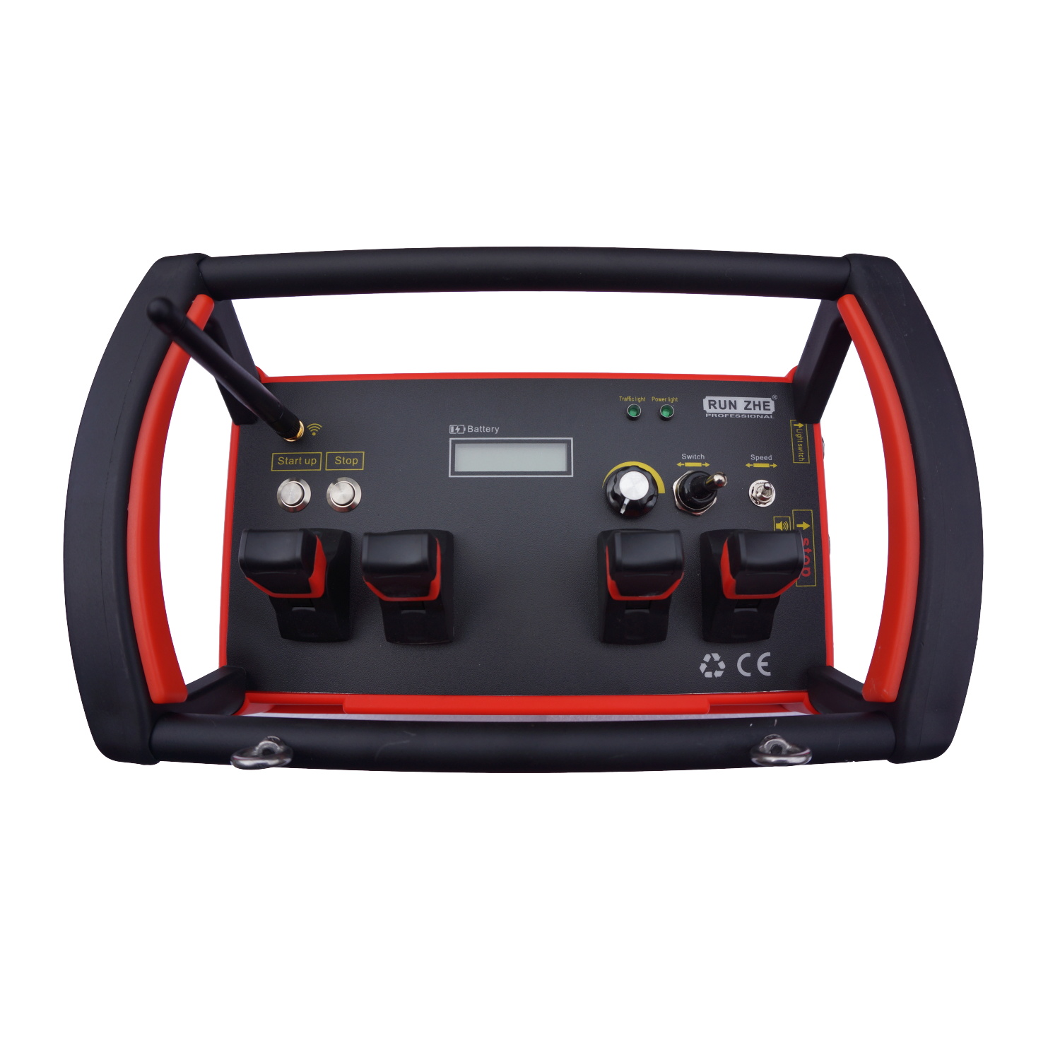 Engine Hoist Crane - Motor Wireless Truck Crane 4 Joystick