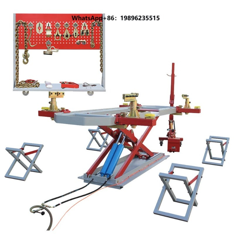 Car Frame Straightening - Portable Auto Body Frame Machine for