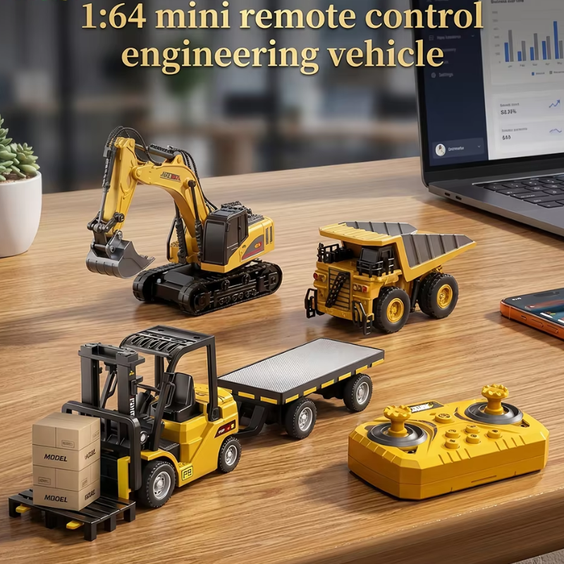 Engine Hoist Crane - 1:64 Bluetooth Remote Control Crane And