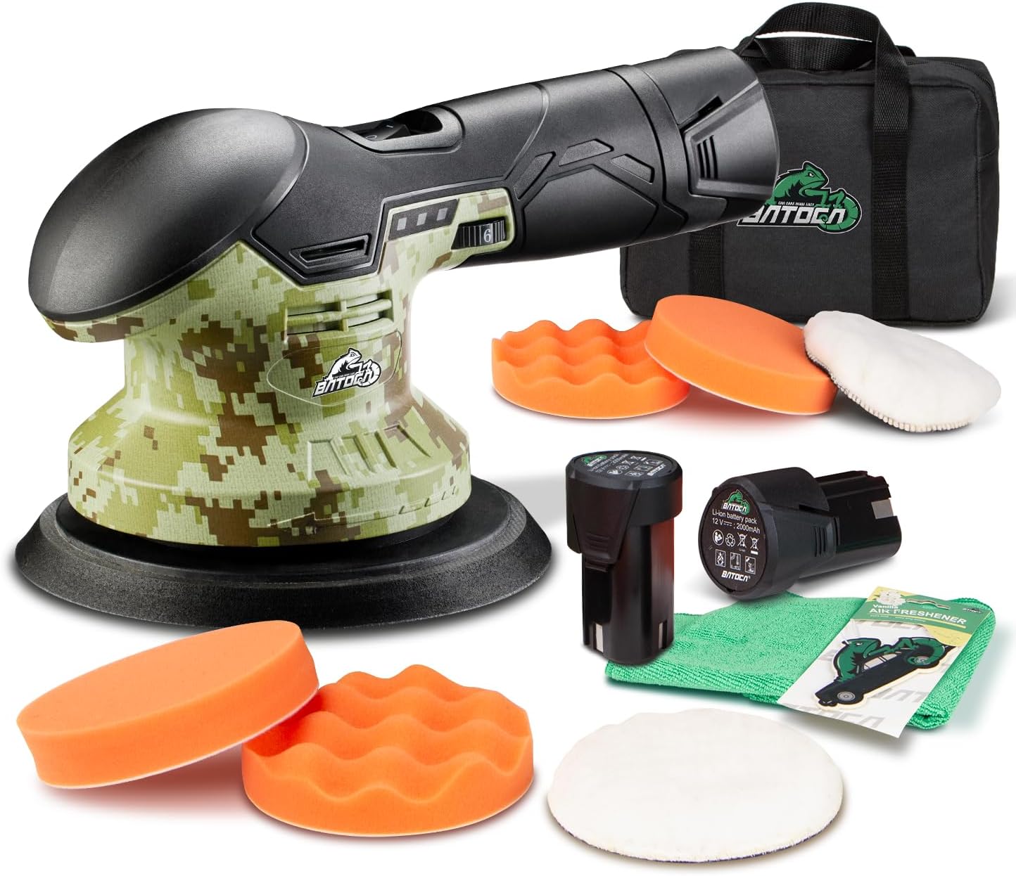 Orbital Polisher Da - Cordless Car Buffer Polisher, 12V Lithium-ion