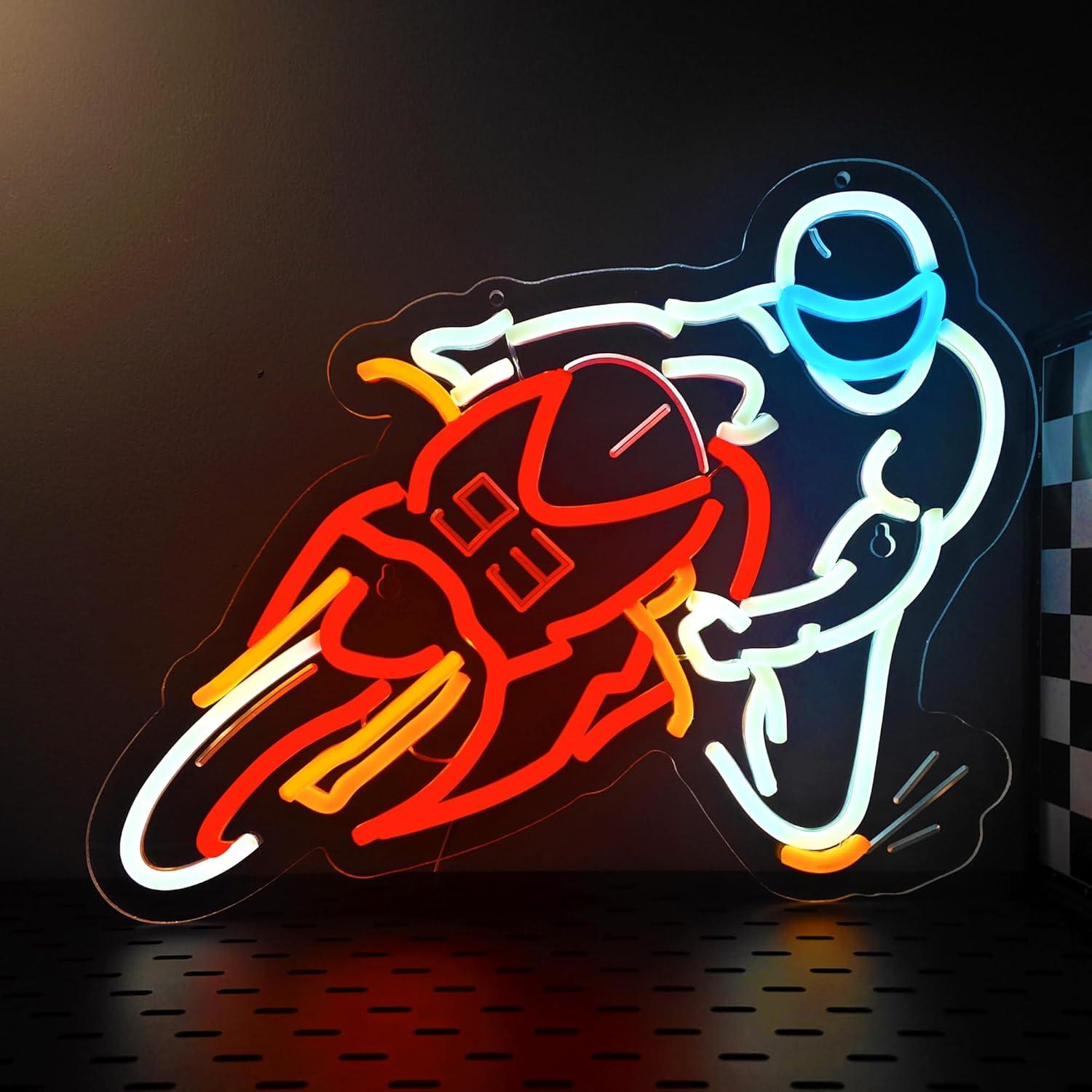 Motorcycle Racing Cornering Ne - Auto Repair Shop Signs 评论和价格