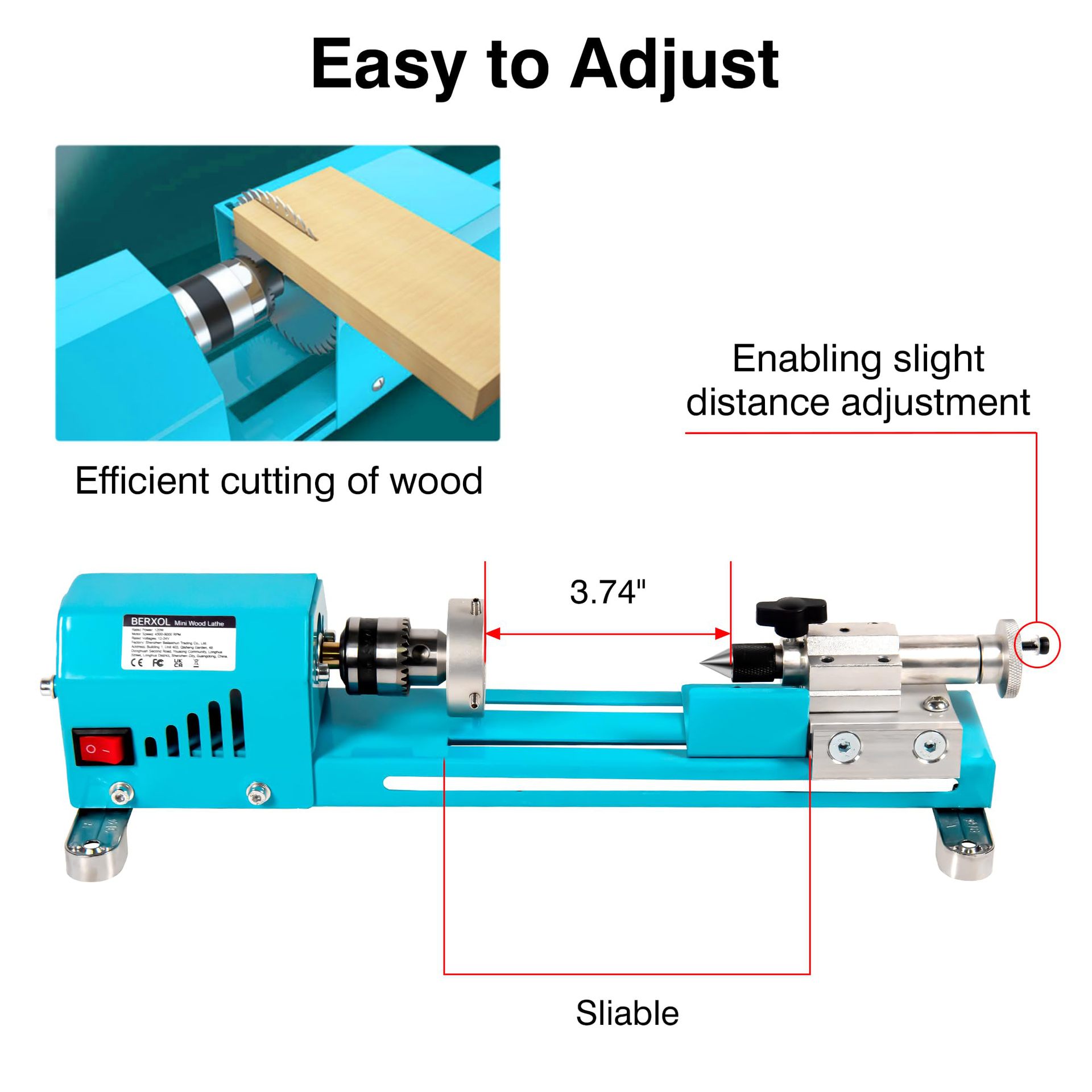 New Electric Wood Mini Lathe M - Brake Drum Lathe 评论和价格