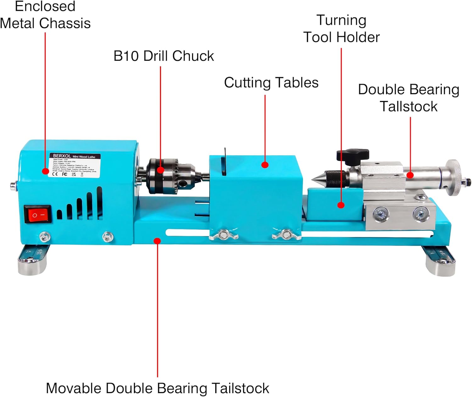 New Electric Wood Mini Lathe M - Brake Drum Lathe 评论和价格