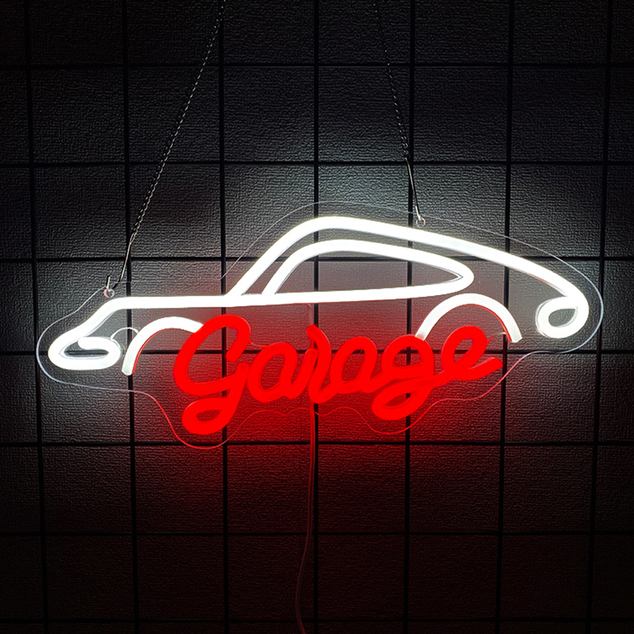 Garage Neon Sign For Wall Deco - Auto Repair Shop Signs 评论和价格