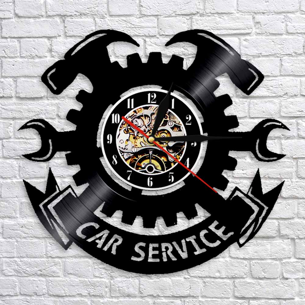 Car Service Wall Sign Wall Clo - Auto Repair Shop Signs 评论和价格