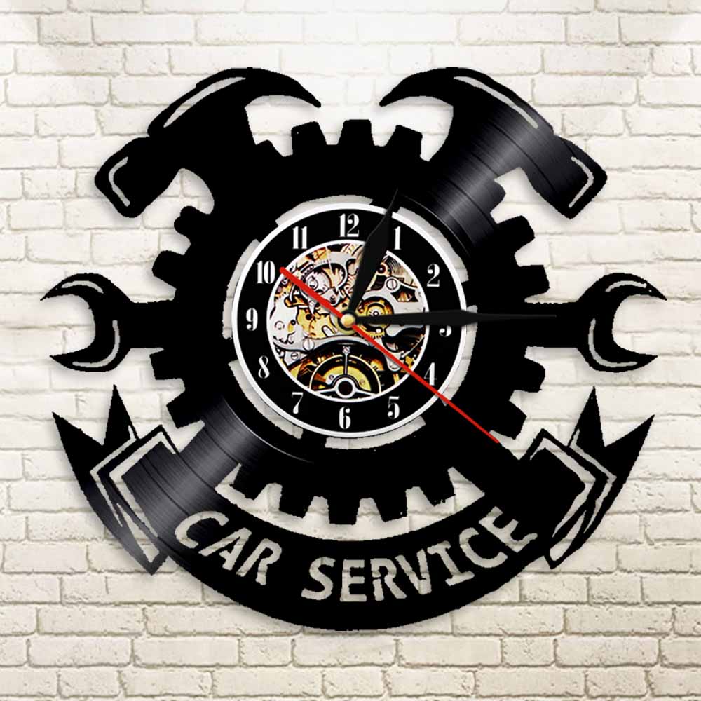 Car Service Wall Sign Wall Clo - Auto Repair Shop Signs 评论和价格