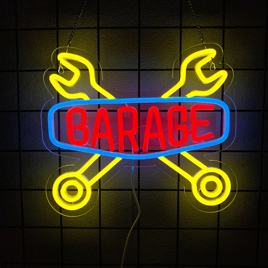 Light Up Sign For Man Cave,Aut - Auto Repair Shop Signs 评论和价格