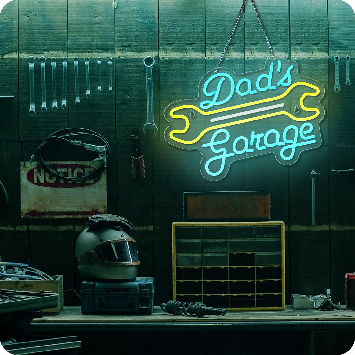 Garage Neon Sign for Wall Deco - Auto Repair Shop Signs 评论和价格