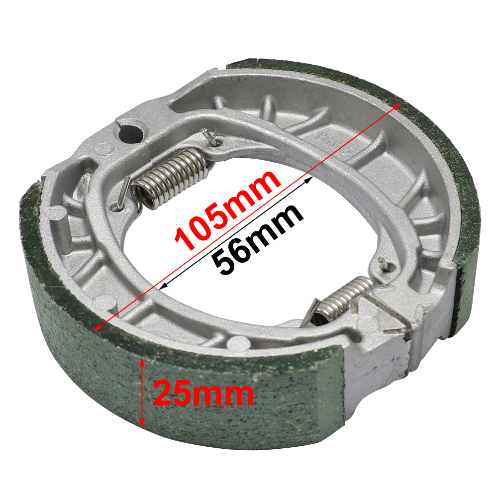Rear Brake Shoe Drum Set 105MM - Brake Drum Lathe 评论和价格