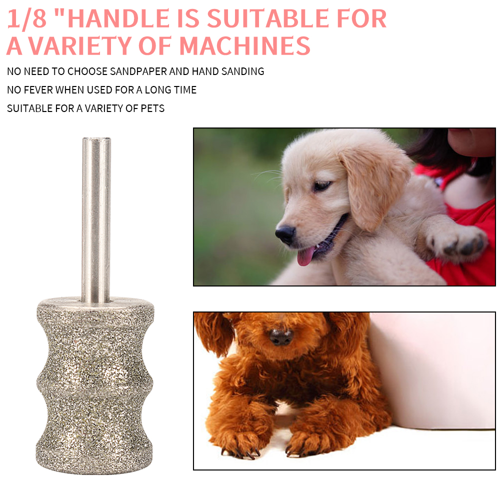 2PCS Dog Electric Nail Polishe - Orbital Polisher Da 评论和价格