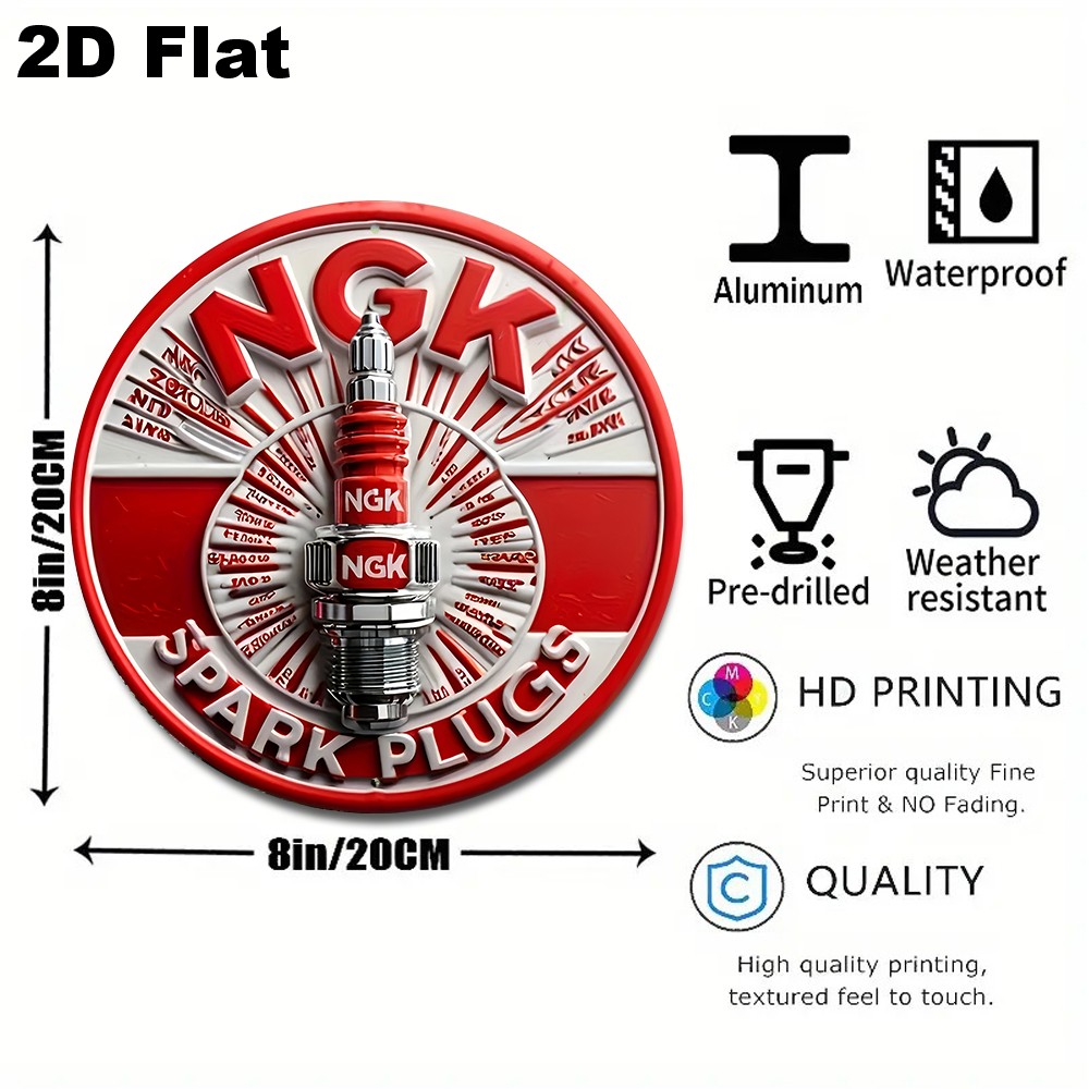 1pc Vintage Auto Parts Pattern - Auto Repair Shop Signs 评论和价格