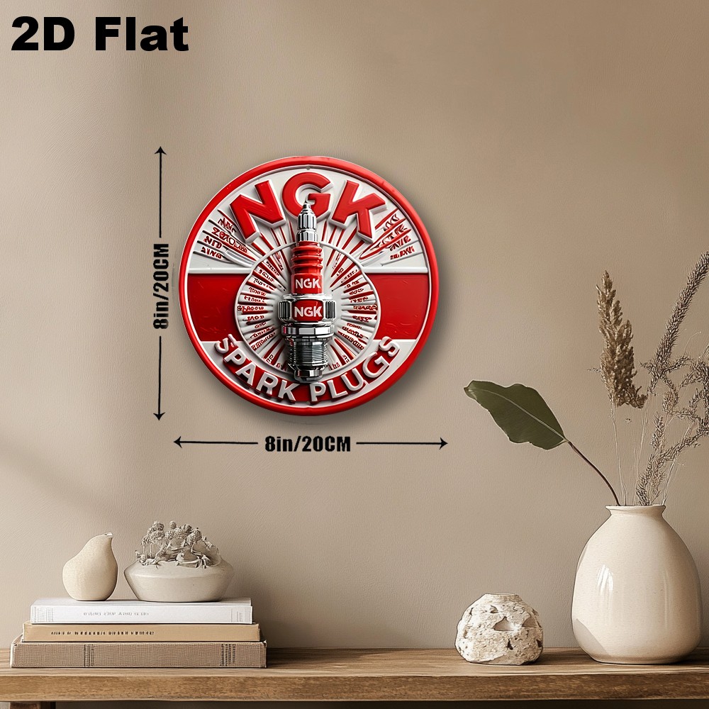1pc Vintage Auto Parts Pattern - Auto Repair Shop Signs 评论和价格