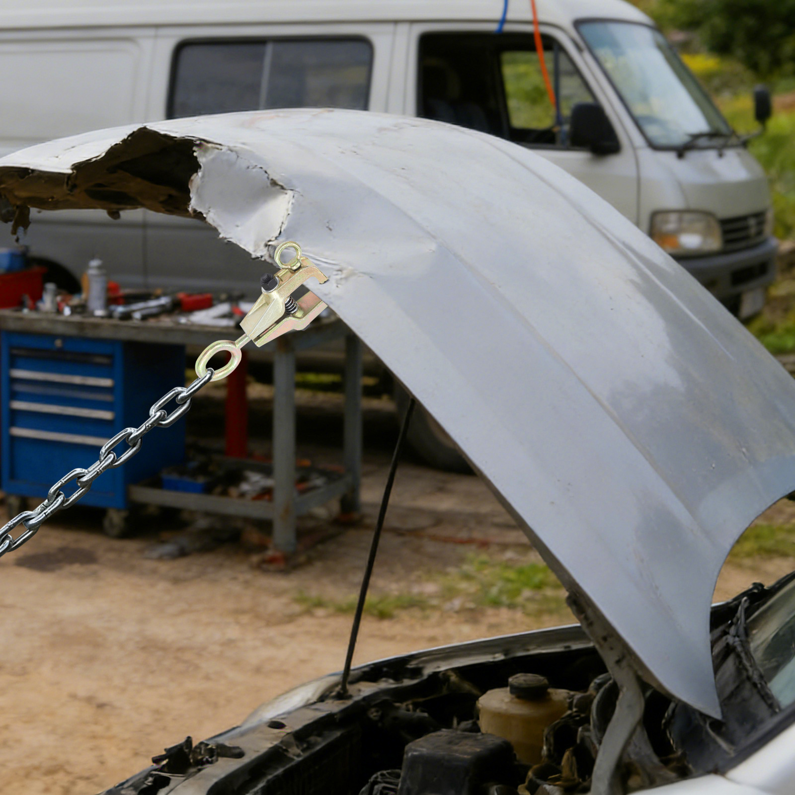 5 Ton Self Tightening Pull Cla - Car Frame Straightening 评论和价格