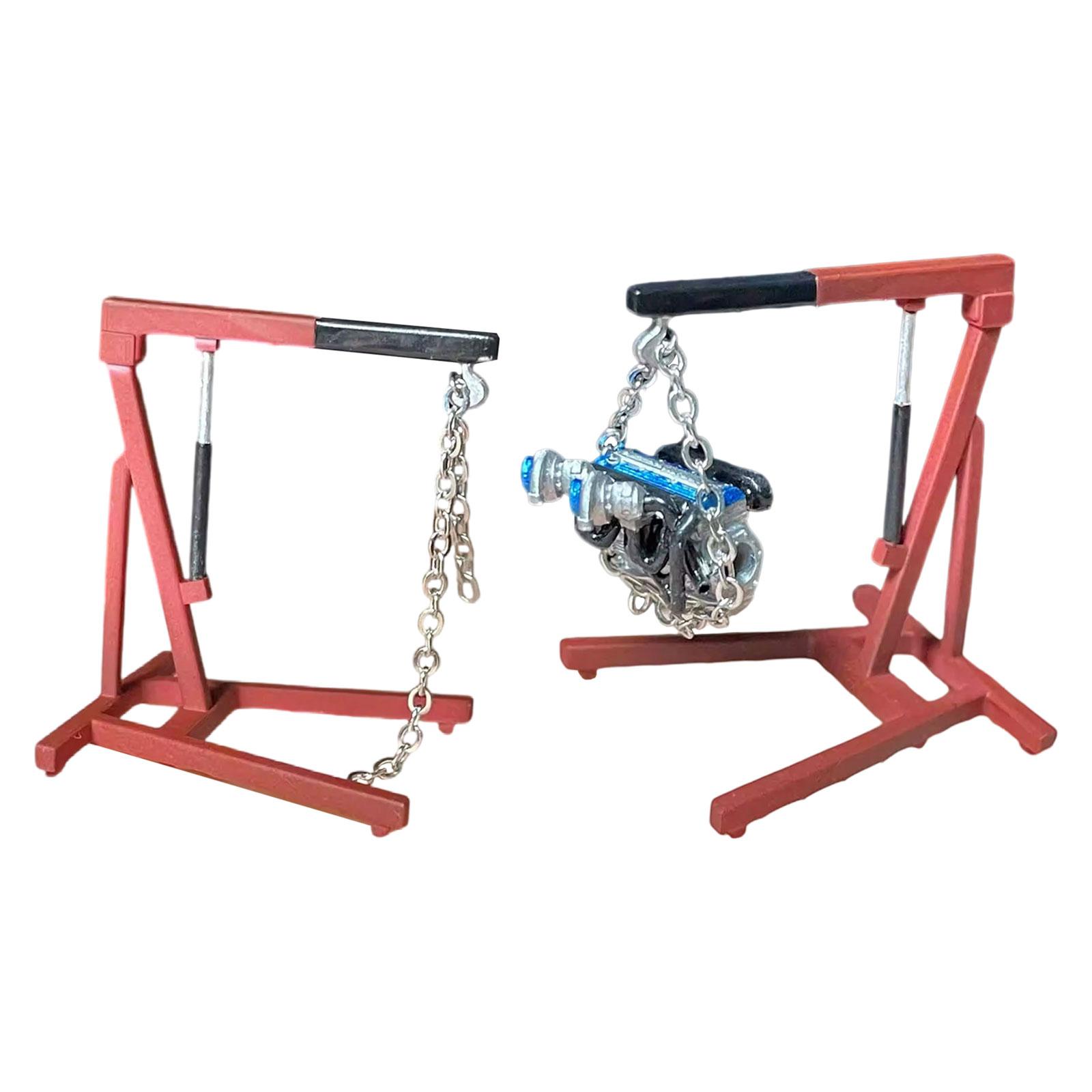 1:64 Diorama Car Engine Crane  - Engine Hoist Crane 评论和价格