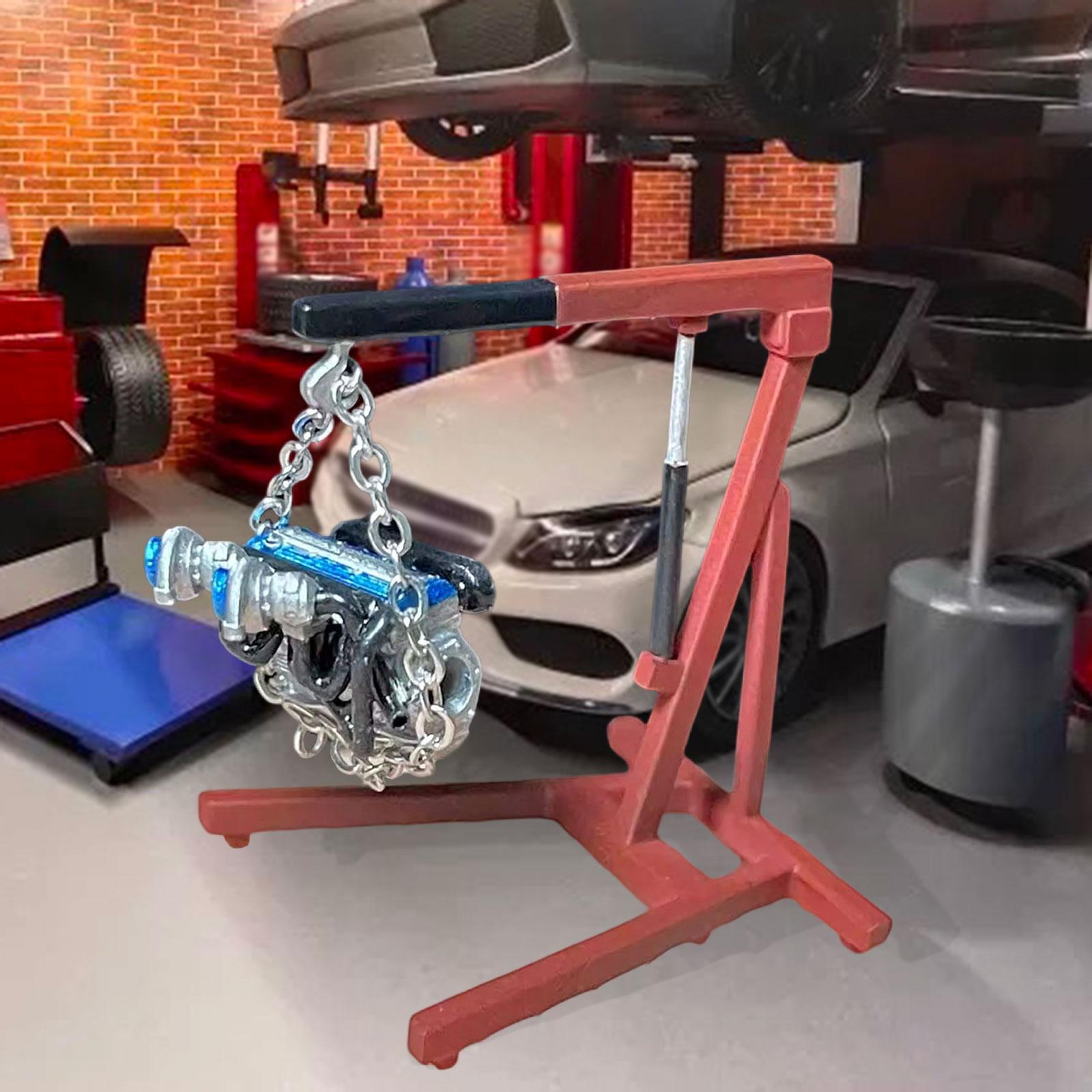 1:64 Diorama Car Engine Crane  - Engine Hoist Crane 评论和价格